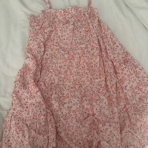 Floral Pink Spring/Summer Dress